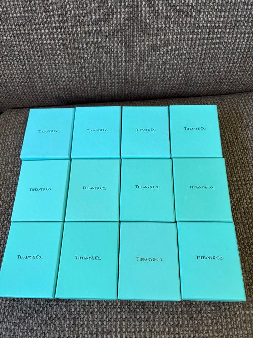 国内旧型　ティファニー空箱　巾着15セット