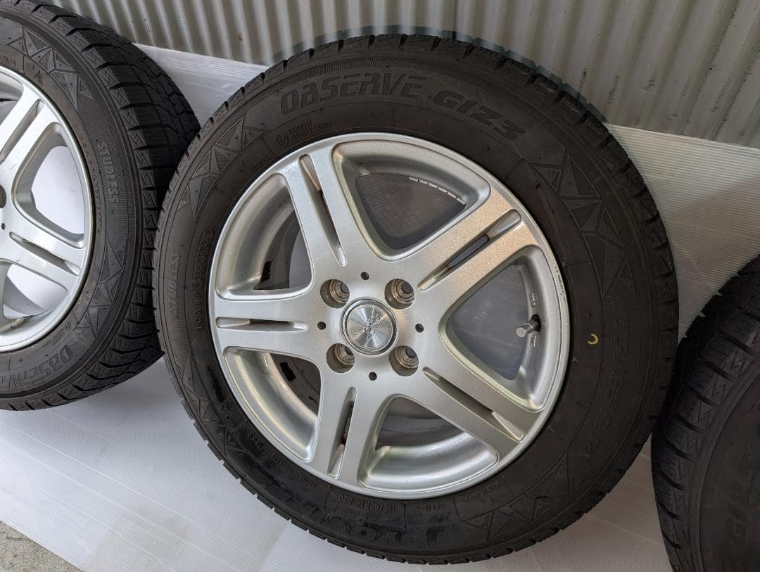 バリ溝　TOYOスタッドレス 175/65R14 タイヤホイール