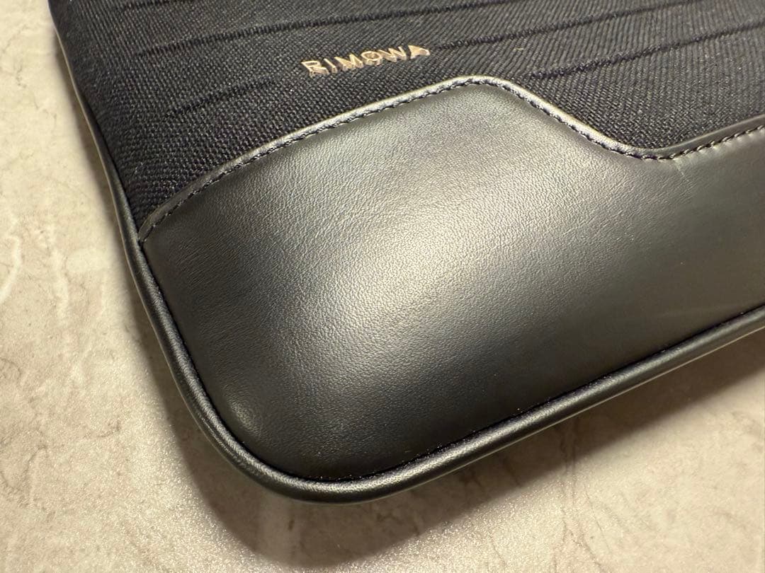 spider00様　RIMOWA フラットポーチ　ブラック