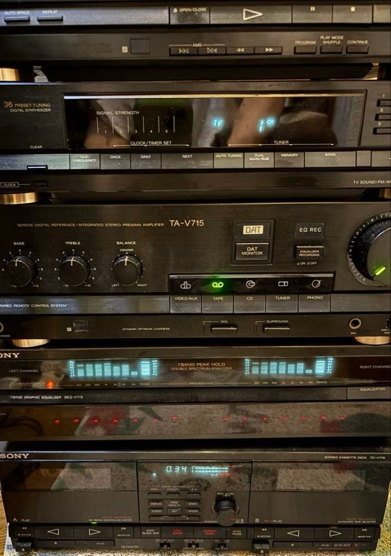 SONY ソニー LIBERTY LBT-715 動作品 メンテナンス済　送料込