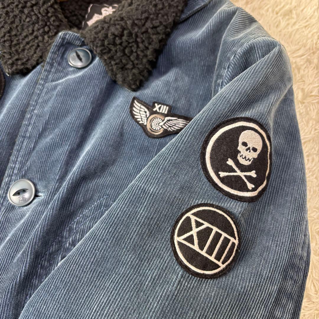 【希少】ネイバーフッド ボアジャケット デニム コーデュロイ サイズ3 L相当