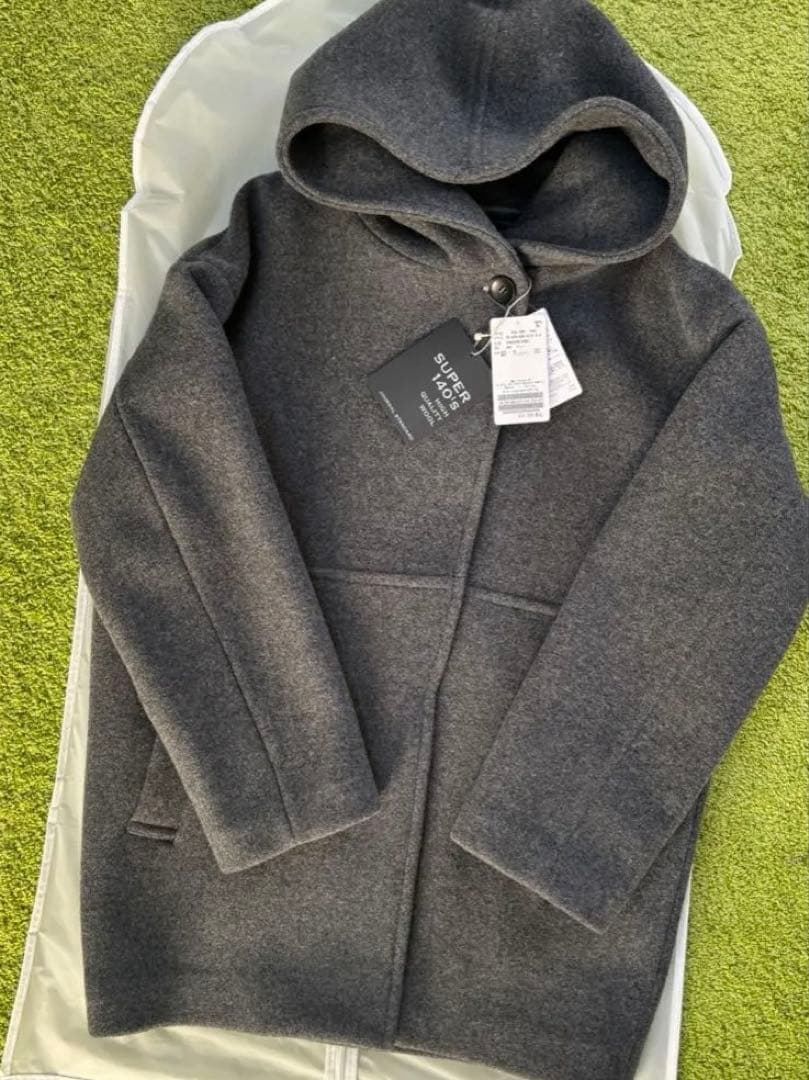 ジャーナルスタンダード　スーパー140 モッサ フード コート　サイズ38