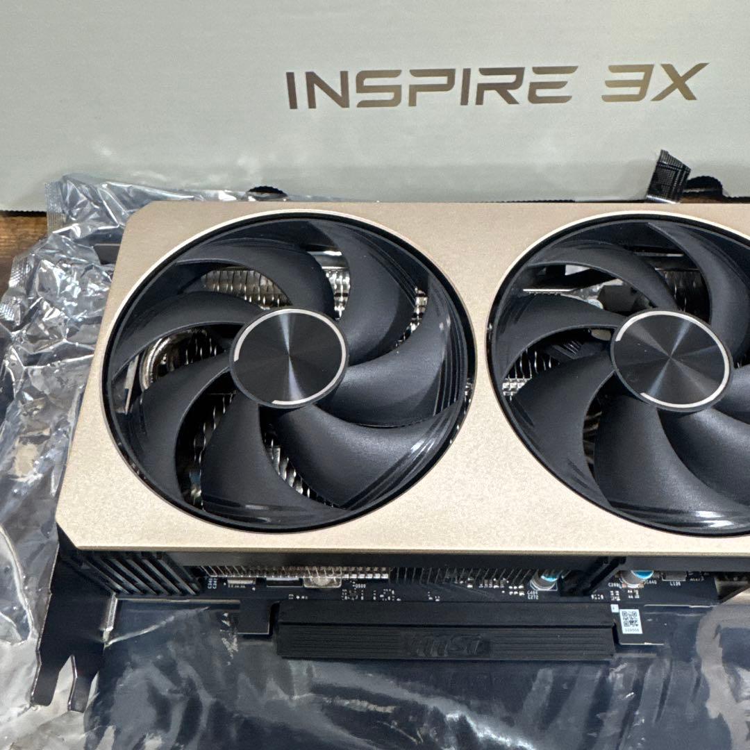 グラフィックボード・グラボ・ビデオカード msi GeForceRTX 5070Ti 16G INSPIRE 3X OC