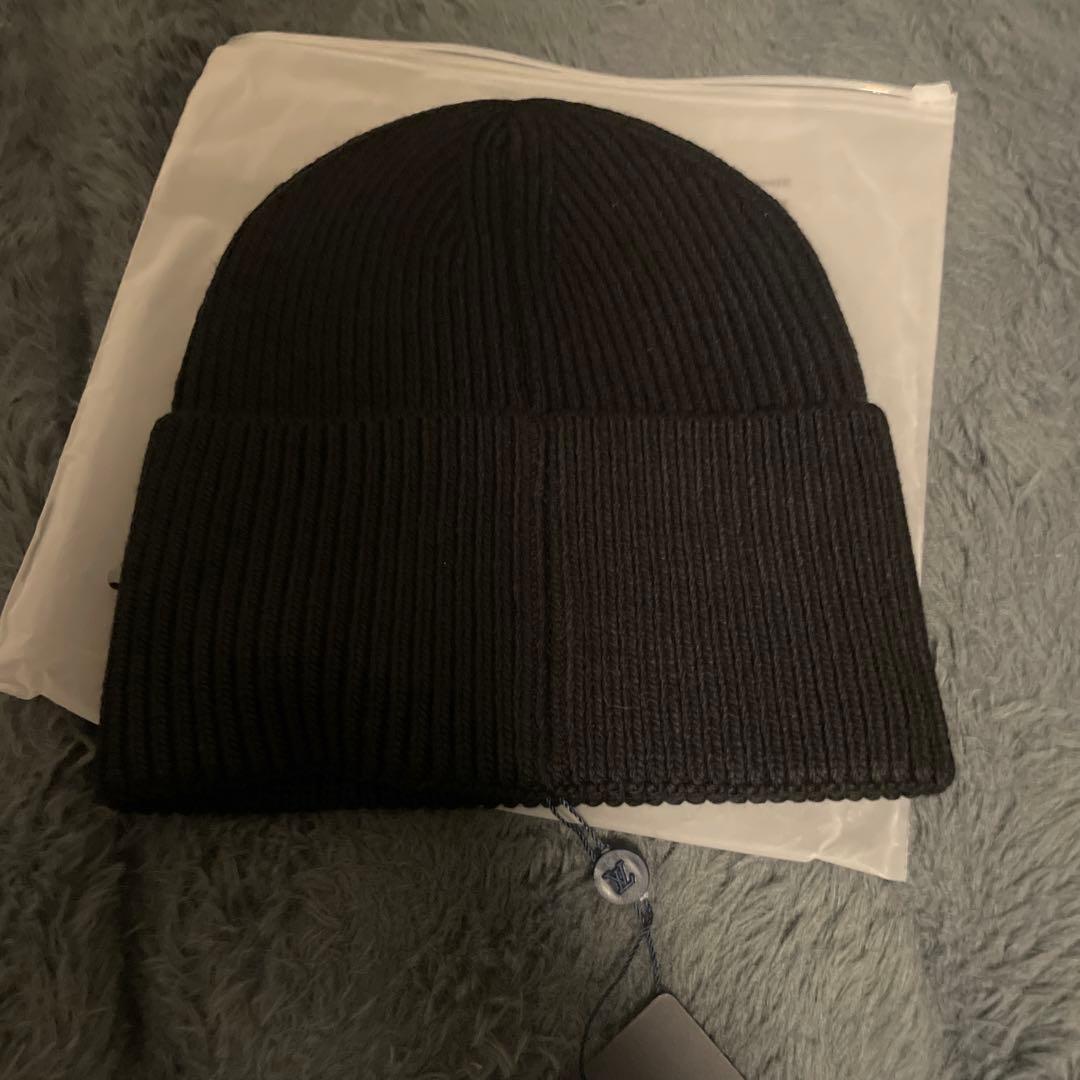 LOUIS VUITTON ブラック ニットビーニー