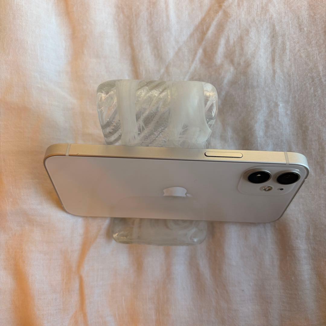 iPhone12mini ホワイト 128GB SIMフリー　バッテリー86%