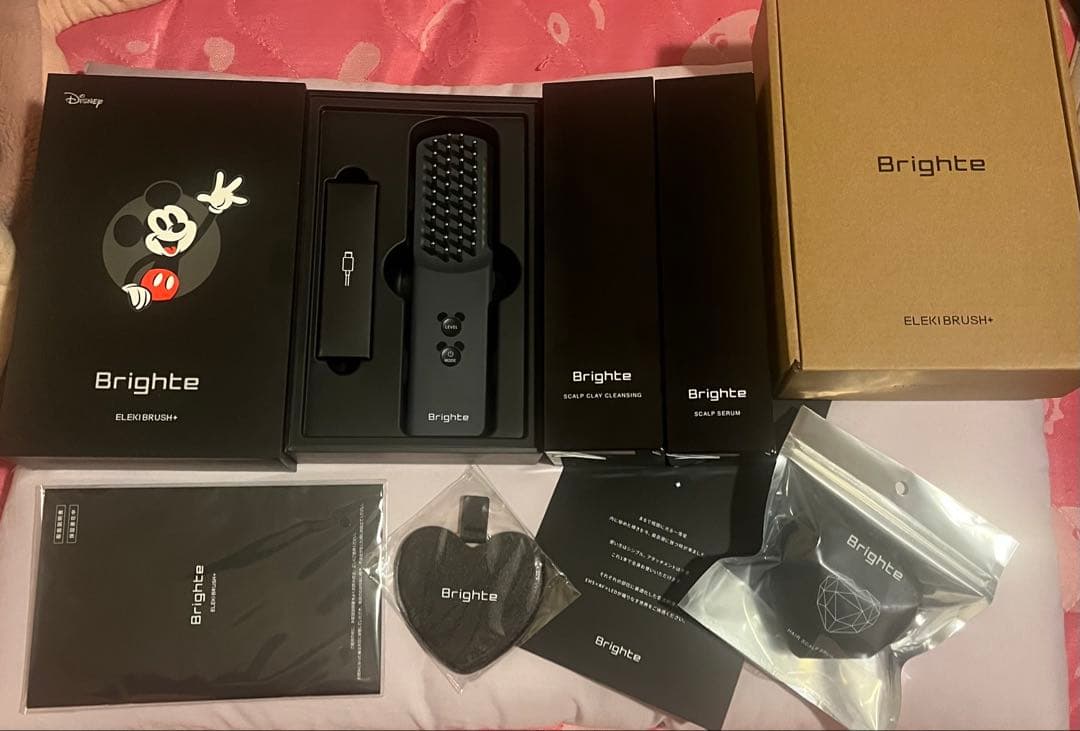 【新品未使用】ブライトエレキプラス/スカルプセラム/スカルプクレンジング/ブラシ