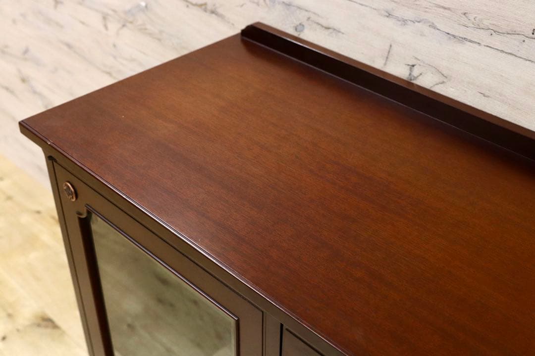 GMHK597○メープル不二家 神戸洋家具 サイドボード リビングボード 収納家