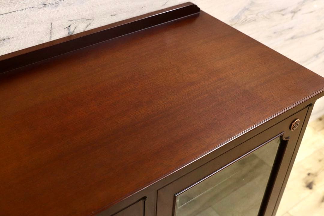 GMHK597○メープル不二家 神戸洋家具 サイドボード リビングボード 収納家