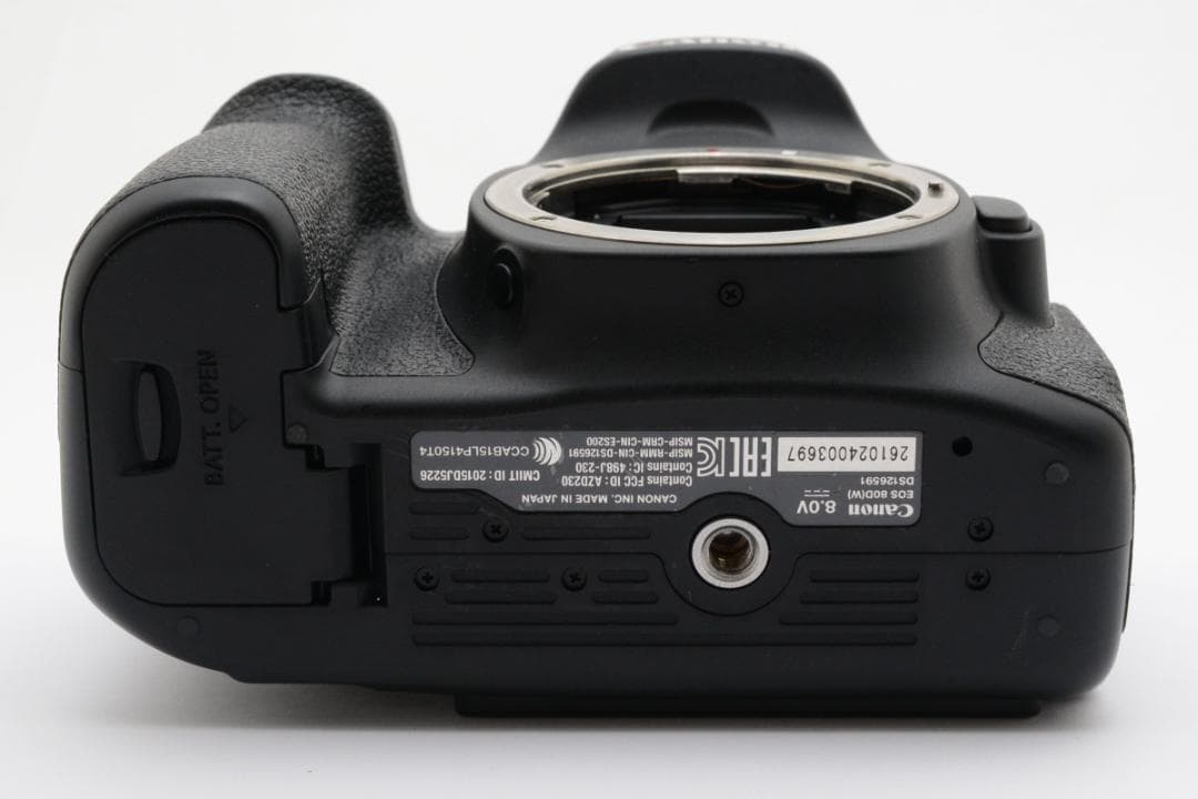 Canon EOS 80D デジタル一眼レフカメラ ボディ ブラック キヤノン