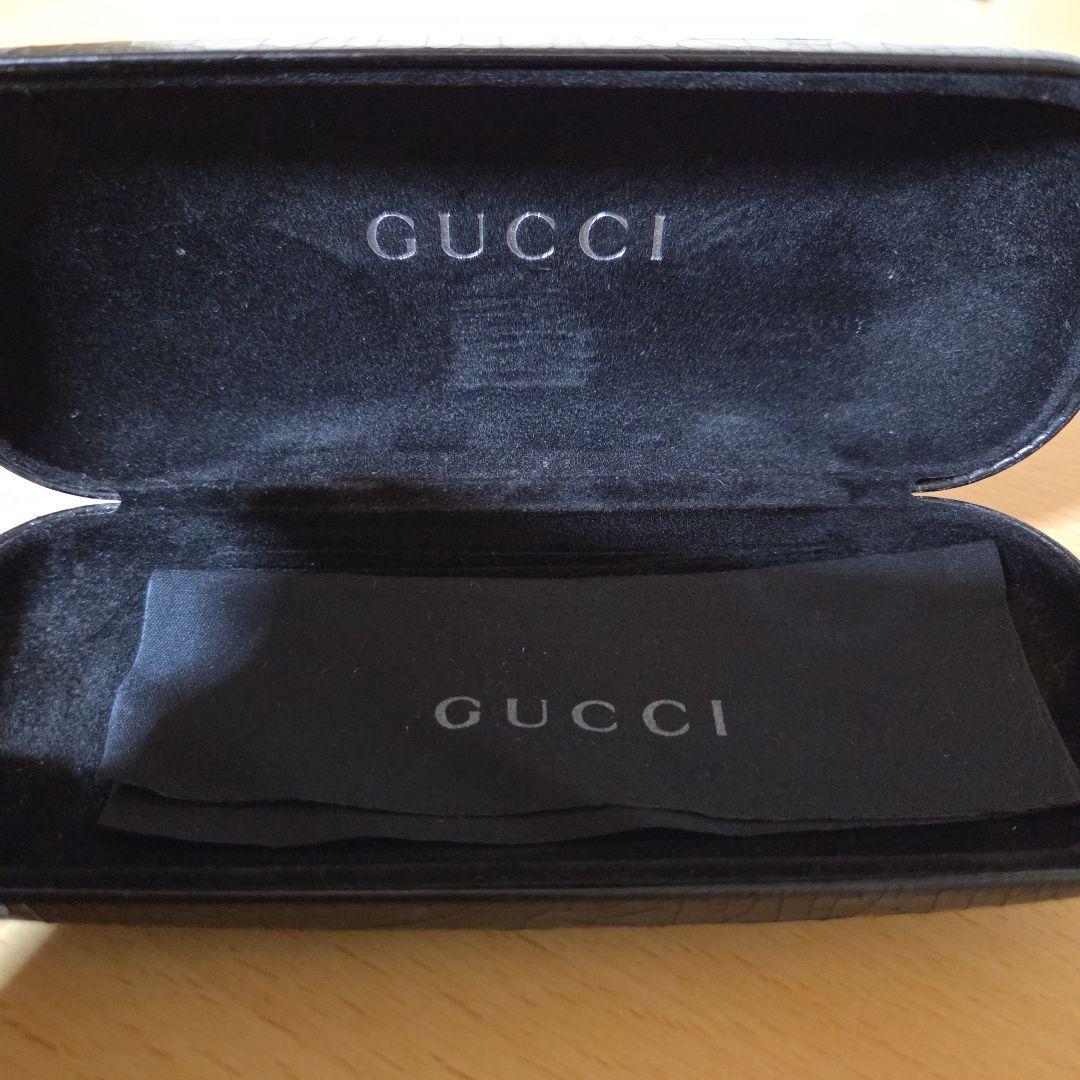 値下げ中　GUCCI ブラウンレンズ メタルサングラス ケース付き