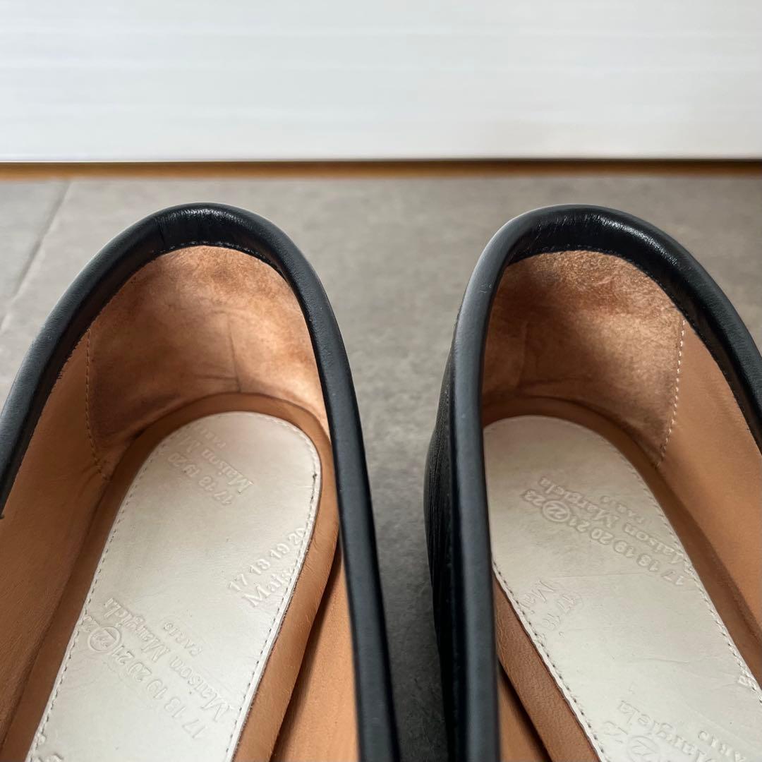 【美品】マルジェラ足袋バレエシューズ ブラック　37