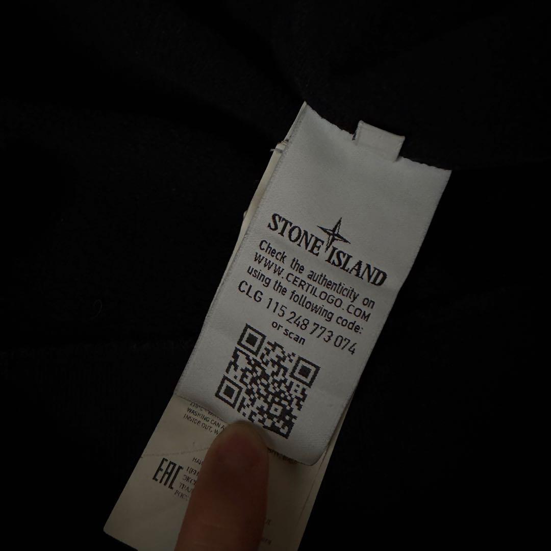 【希少Sサイズ❗️】ブラックstone  トレーナー　黒