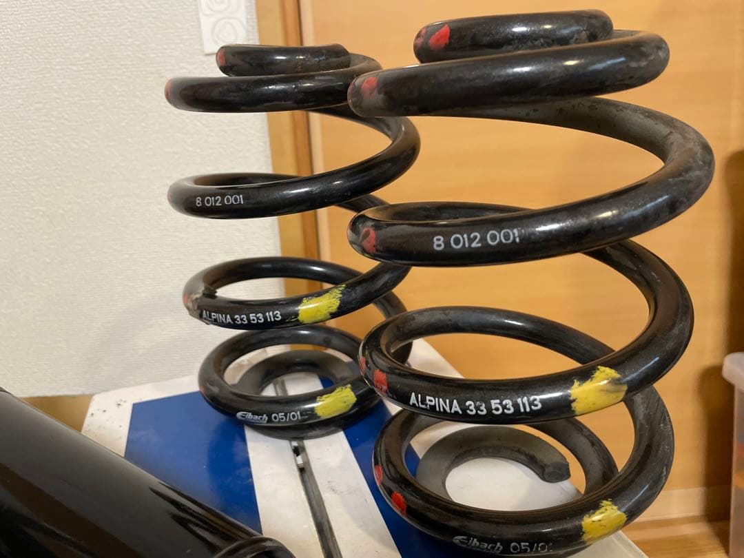  e46 ALPINA コイルスプリングとショックアブソーバーセット