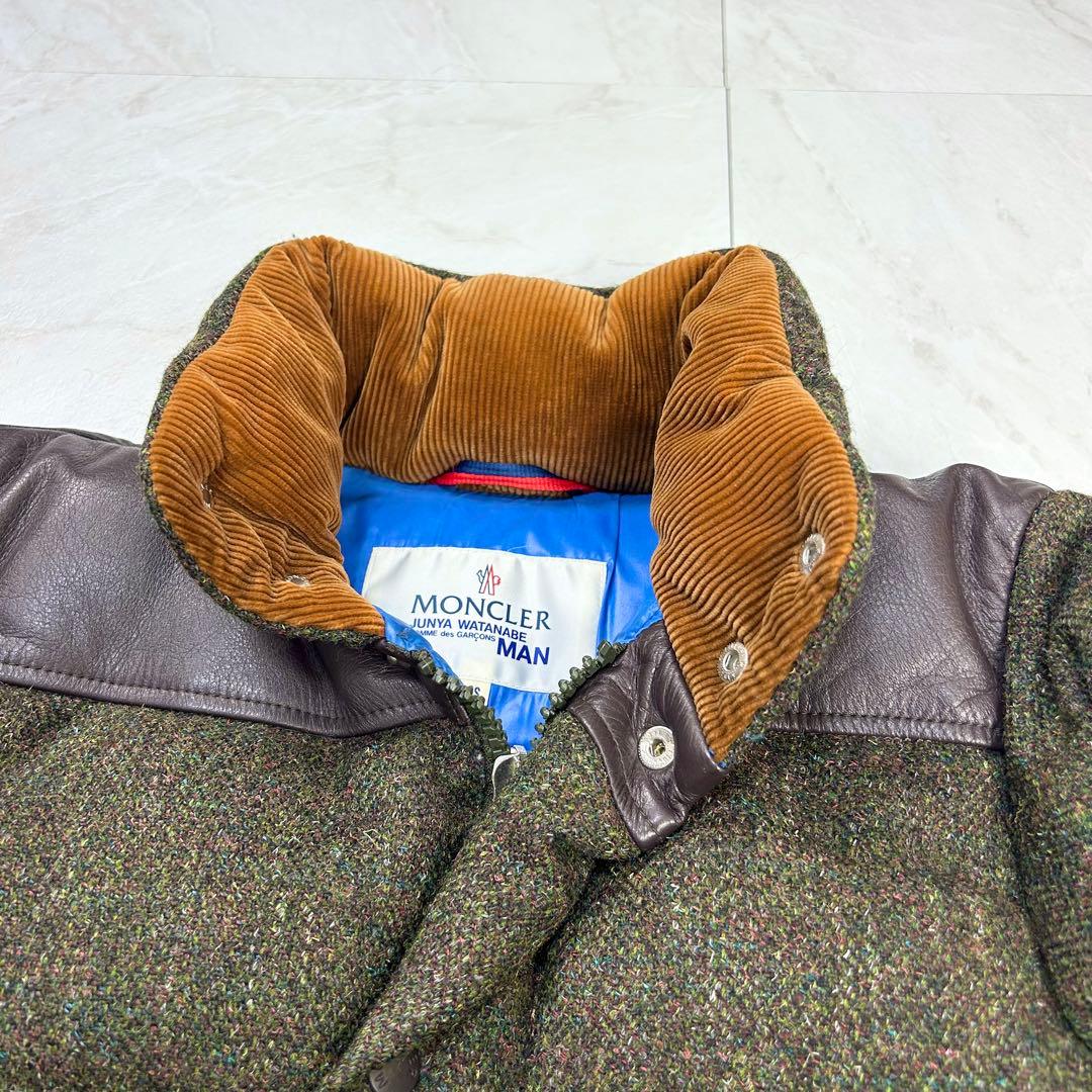 美品 MONCLER JUNYA WATANABE ダウン ツイード エベレスト
