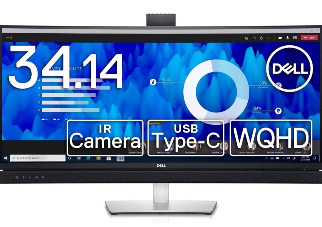 Dell C3422WE 34.14インチ モニターディスプレイ