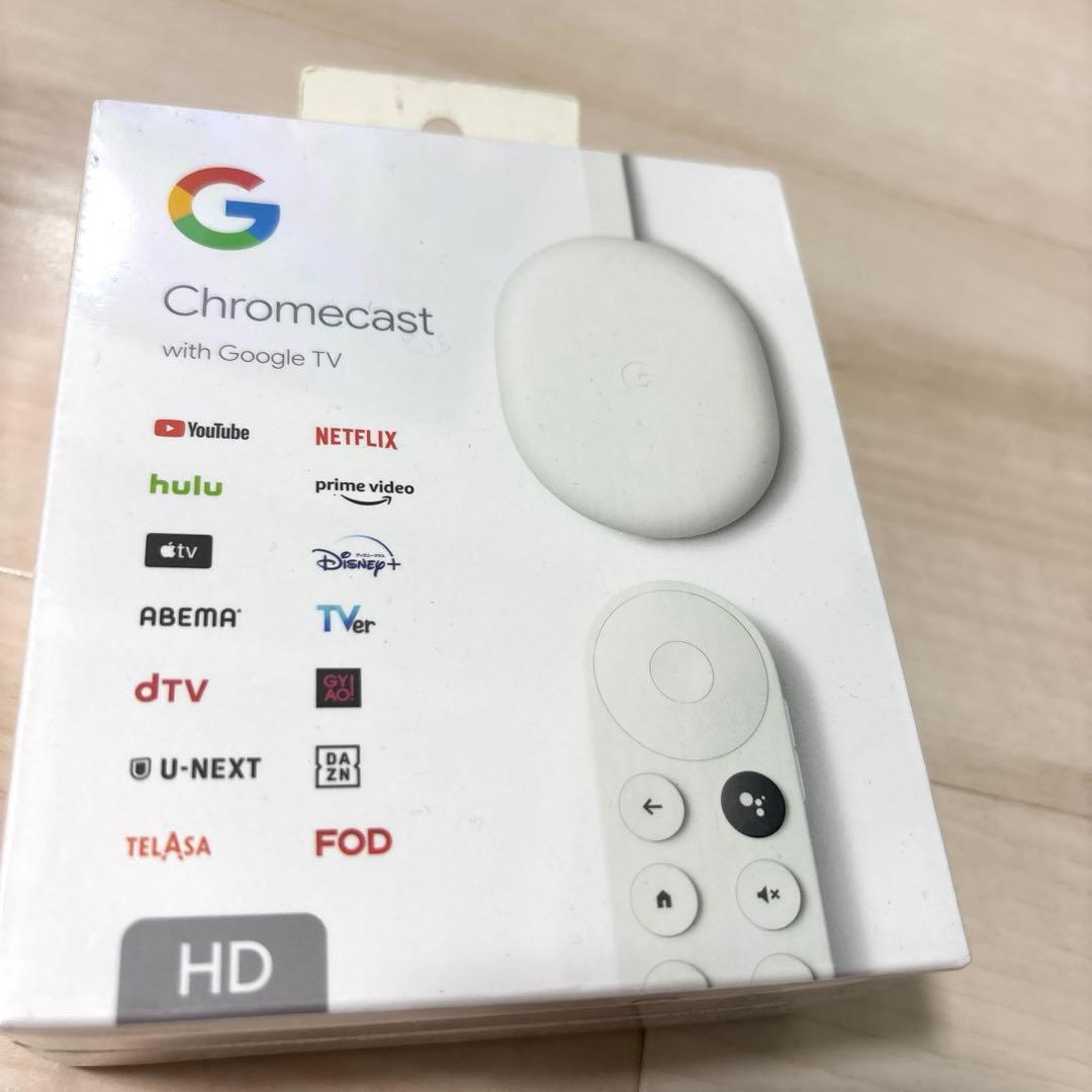 【新品未使用】Google Chromecast with Google TV