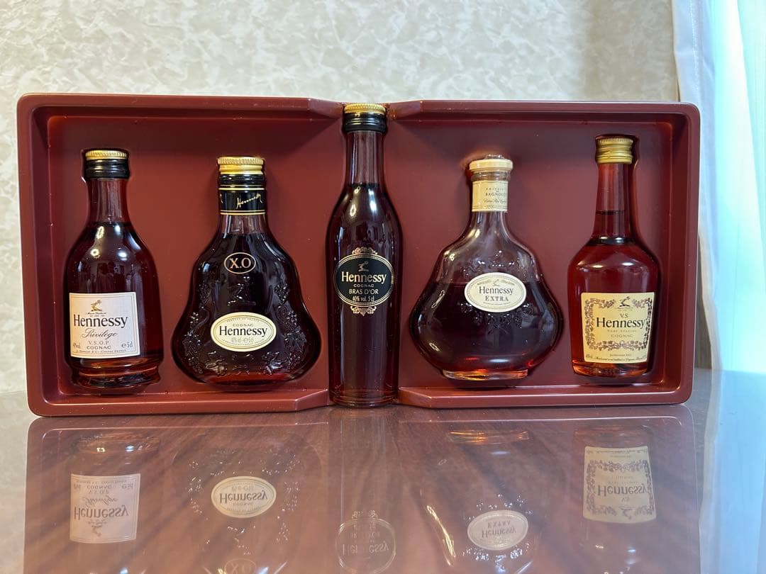 ヘネシー ミニボトル 5本セット