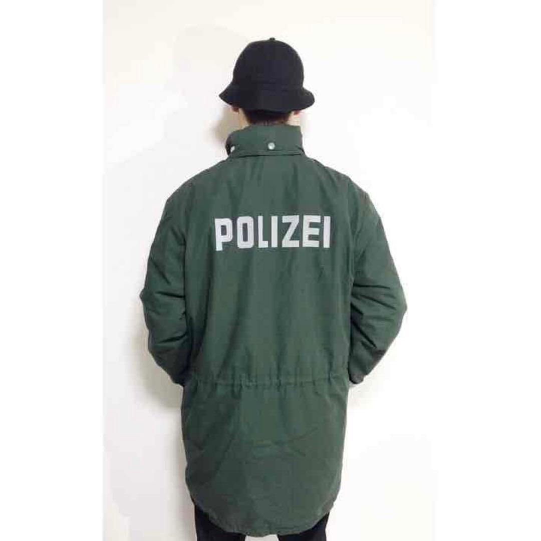 ドイツ警察 GORE-TEX リフレクトナイロンジャケット　着脱可能ライナー付き