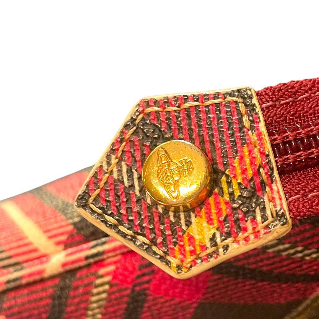 美品 Vivienne Westwood タータンチェック クラッチバッグ