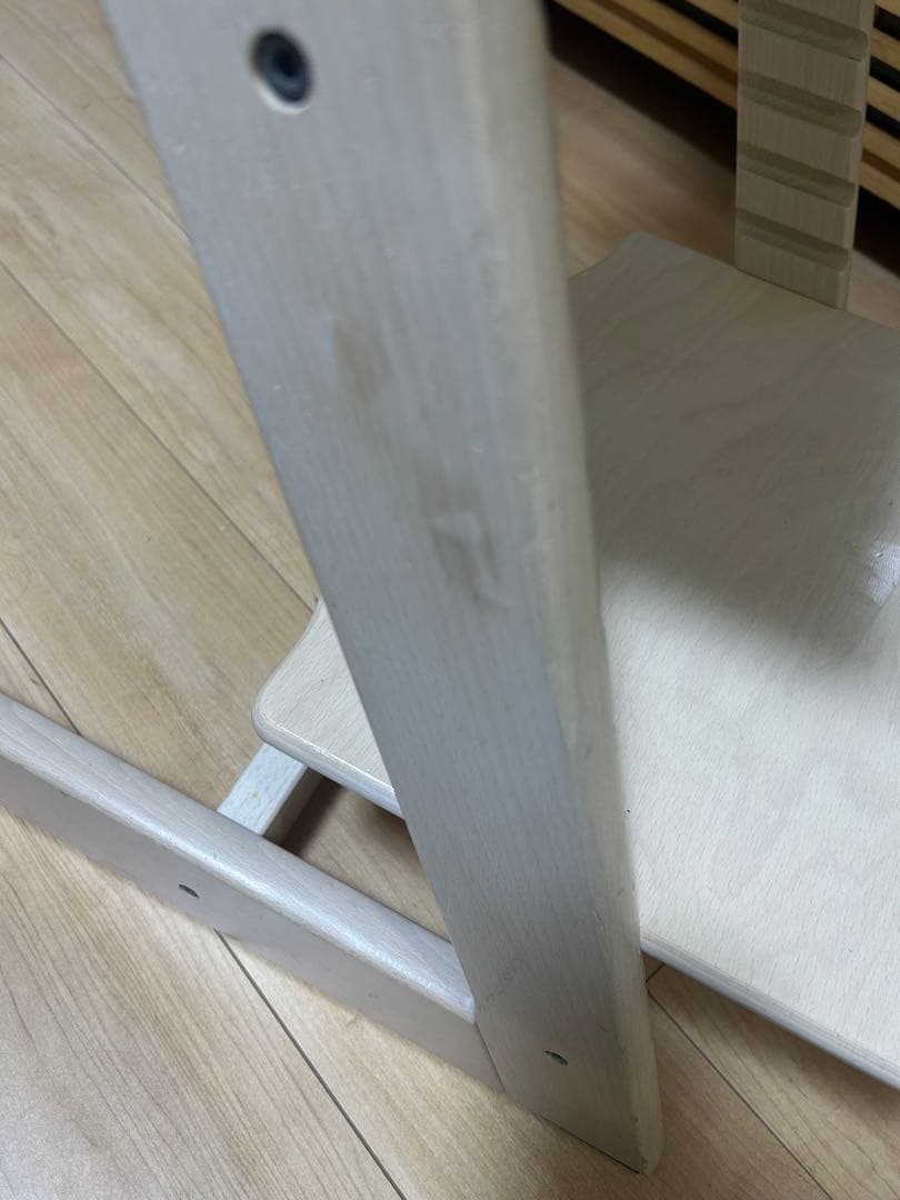 ロル　ストッケ ホワイトウォッシュ2脚