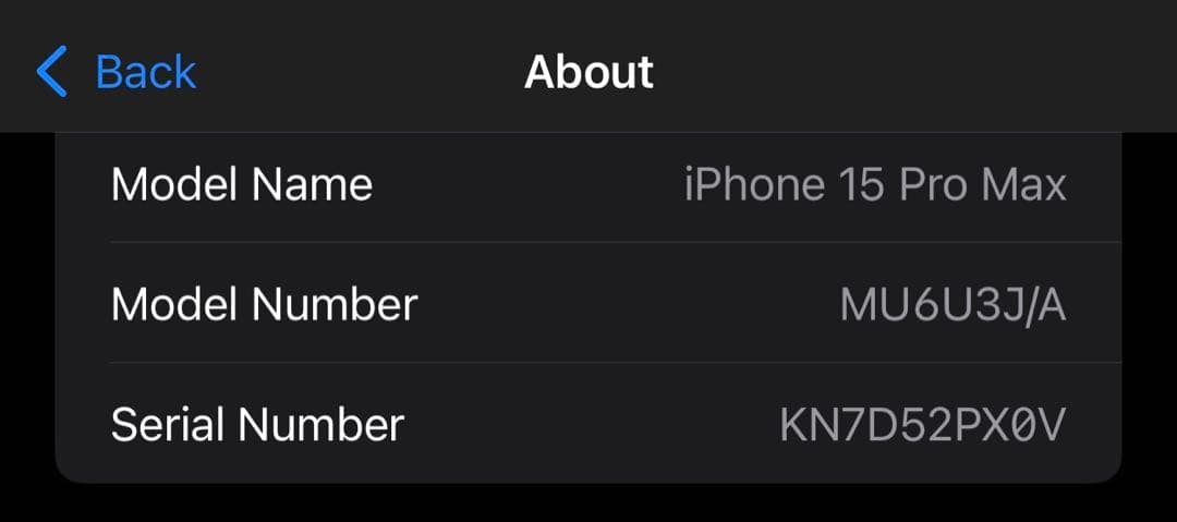 【超美品】iPhone 15 Pro Max ブラックチタニウム 512GB