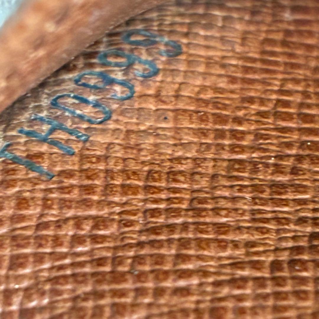 極美品　60 ルイヴィトン モノグラム 三つ折り財布　長財布　hu4