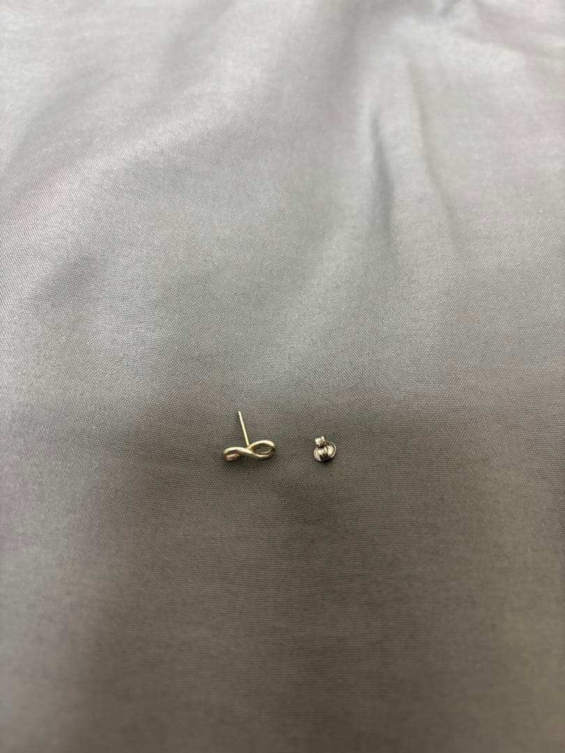 h394 ティファニー　インフィニティ　ピアス　片耳　シルバー　925