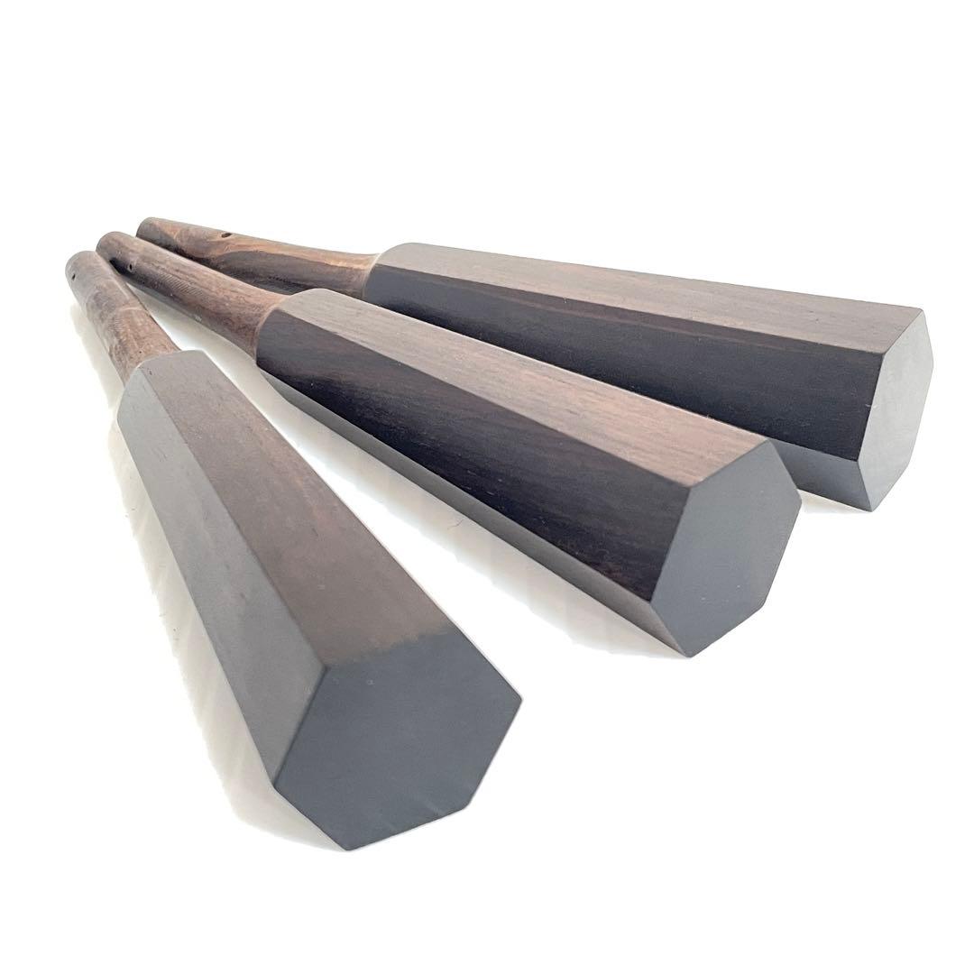 美品 津軽三味線 子持綾杉 GP24 二本溝 紫檀 紅木 糸巻き 即演奏可能