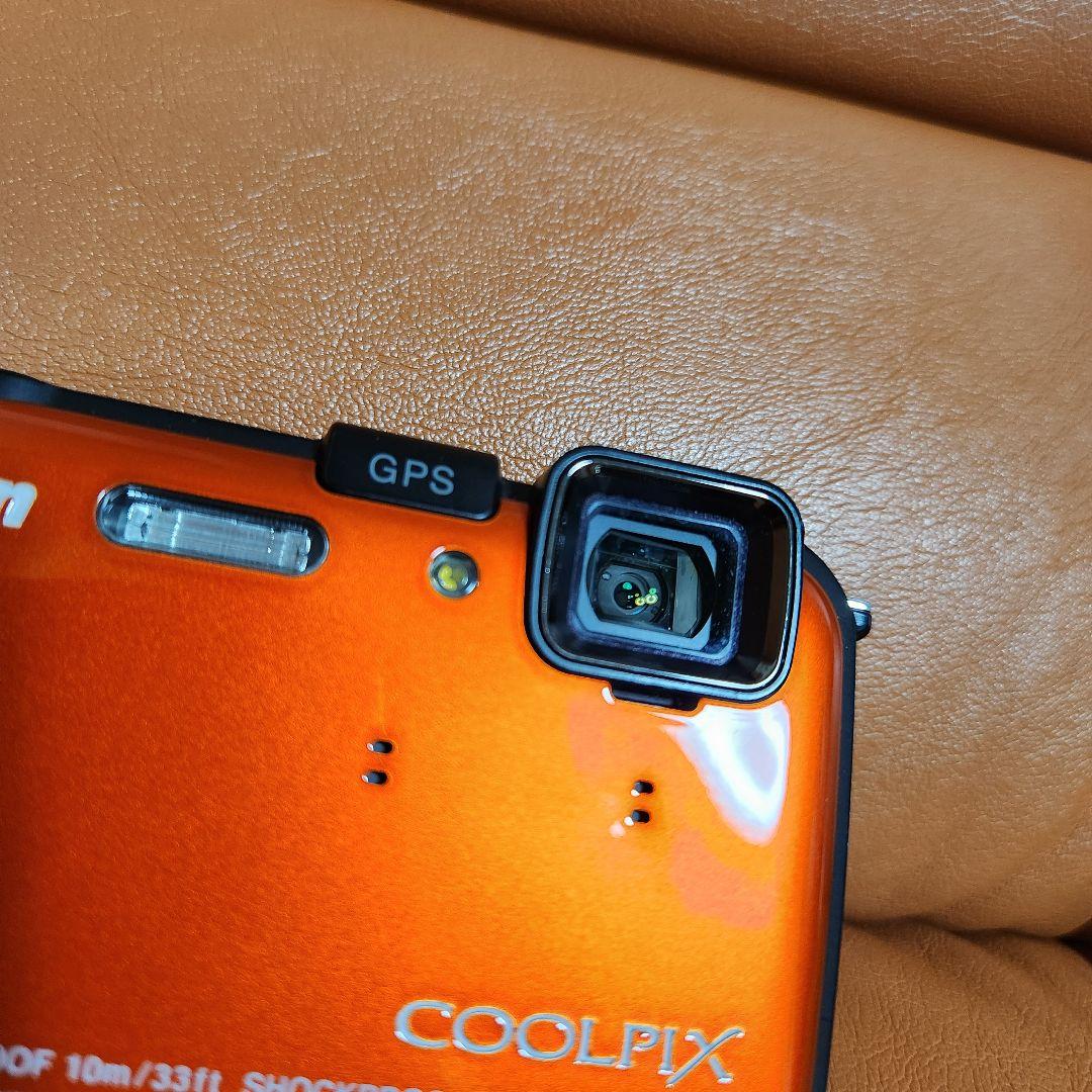 【廃盤希少！美品】Nikon COOLPIX AW100 オレンジ