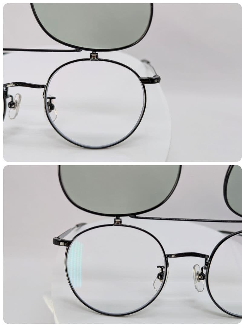 美品 CALEE FLIP UP 跳ね上げ サングラス 2way キャリー