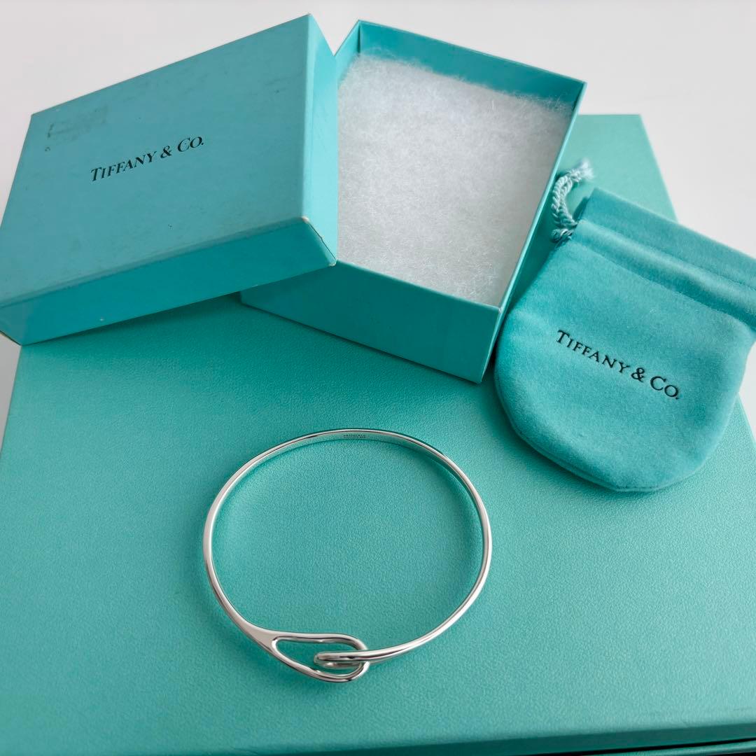 ティファニー バングル ダブルループ シルバー