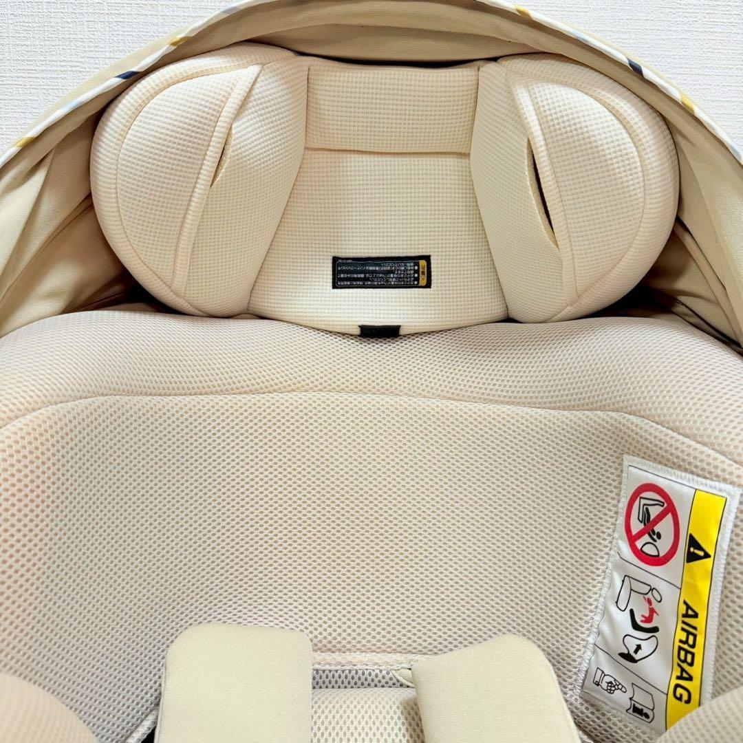 【極美品】コンビ クルムーヴスマート JN-570 ベージュ チャイルドシート