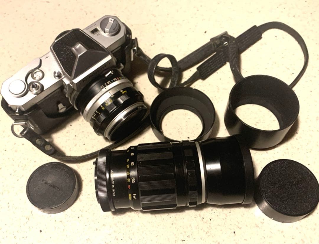 ニコンnikomatフィルムカメラ 一眼レフ ＆SUPER KOMURA レンズ