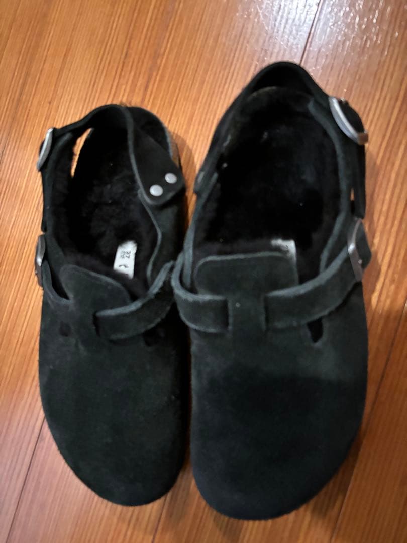 Birkenstock ブラック サボ・クロッグサンダル