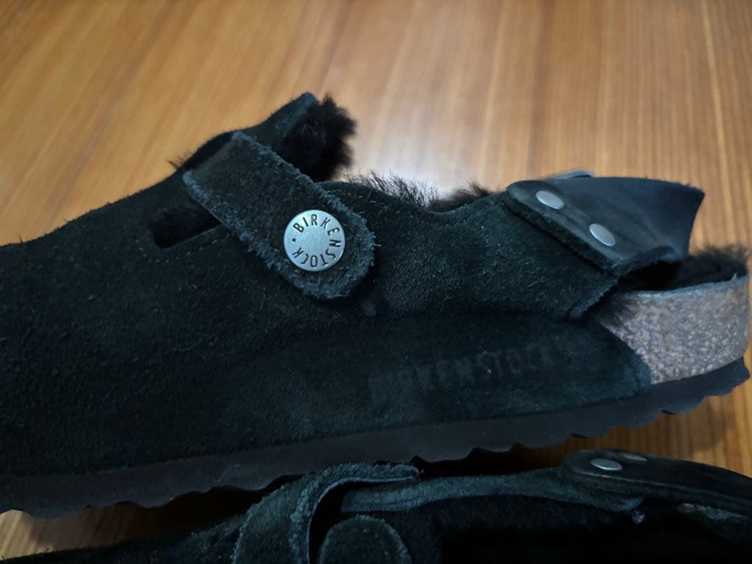 Birkenstock ブラック サボ・クロッグサンダル