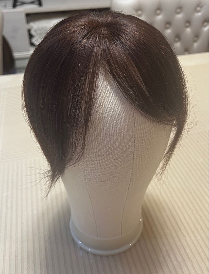 カモメ 前髪ウィッグ ナチュラルブラウン
