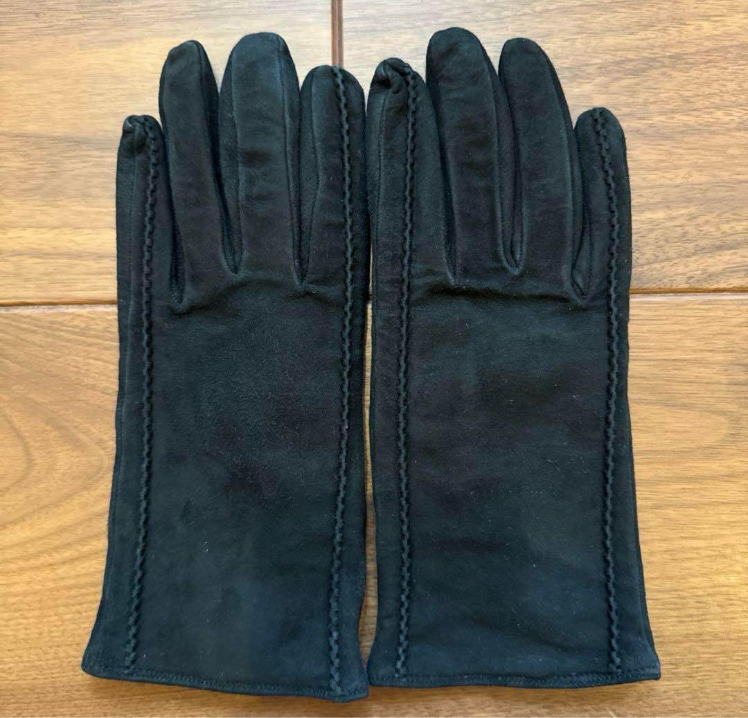 【極美品】　ISSEY MIYAKE スエード グローブ