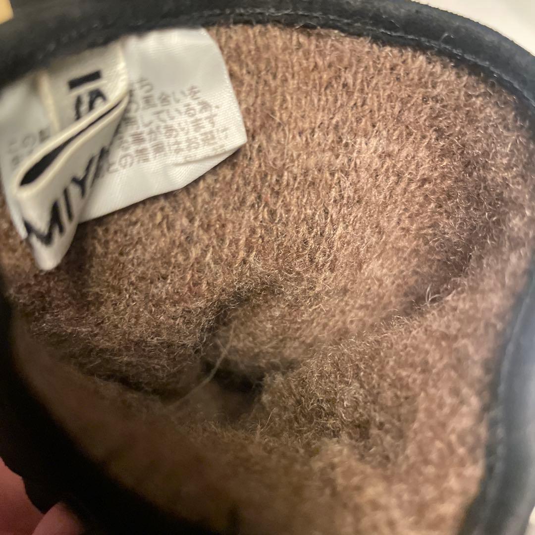 【極美品】　ISSEY MIYAKE スエード グローブ