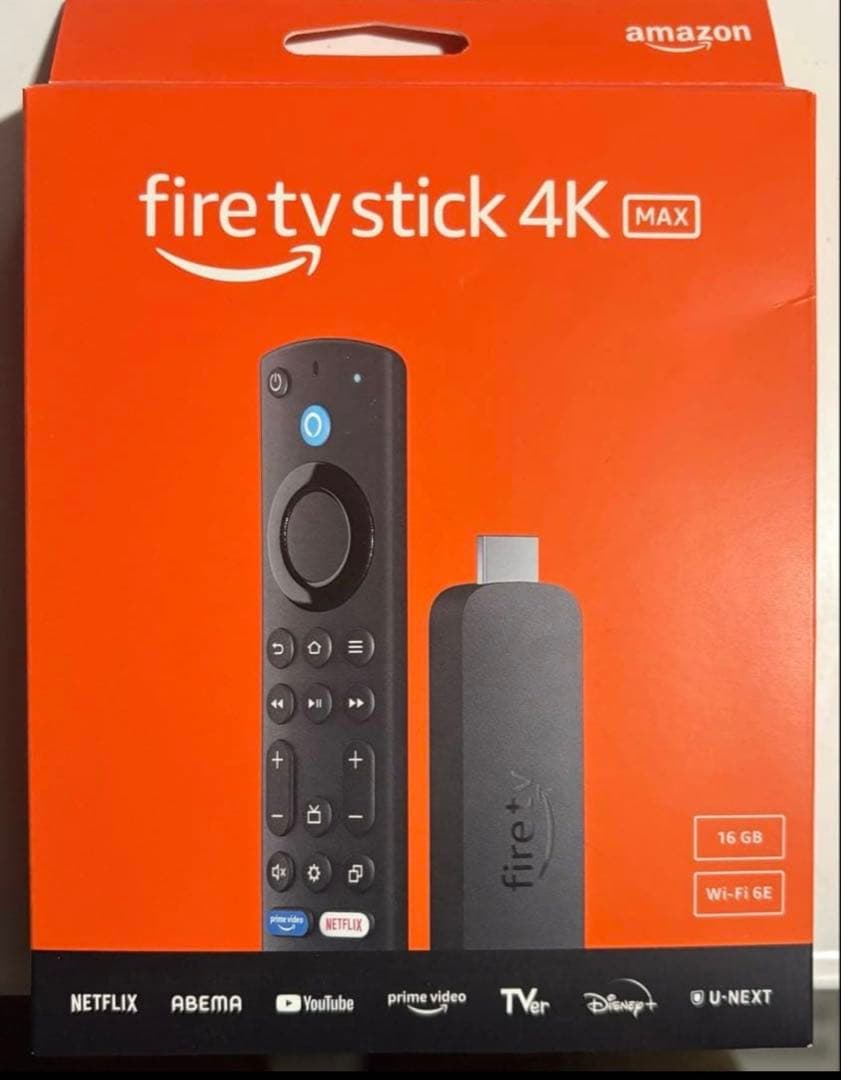 【新品・未開封】Fire TV Stick 4K Max Wi-Fi 6E対応