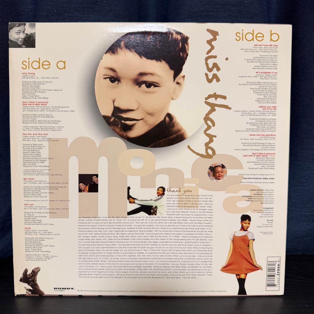 Monica Miss Thang レコード
