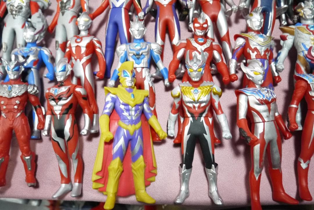 ウルトラヒーローシリーズ500　ウルトラ怪獣シリーズ500　ソフビ117体