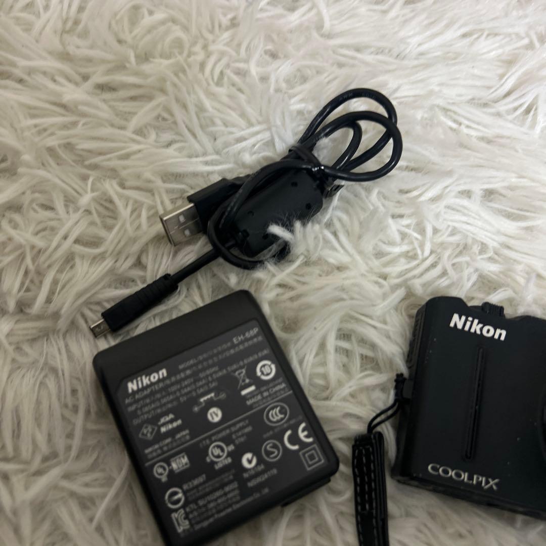 【一部訳あり】Nikon COOLPIX S8100 ブラック　動作確認済み