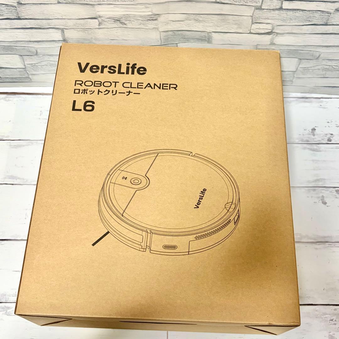 VersLife L6 水拭き ロボット掃除機 掃除機 コードレス掃除機