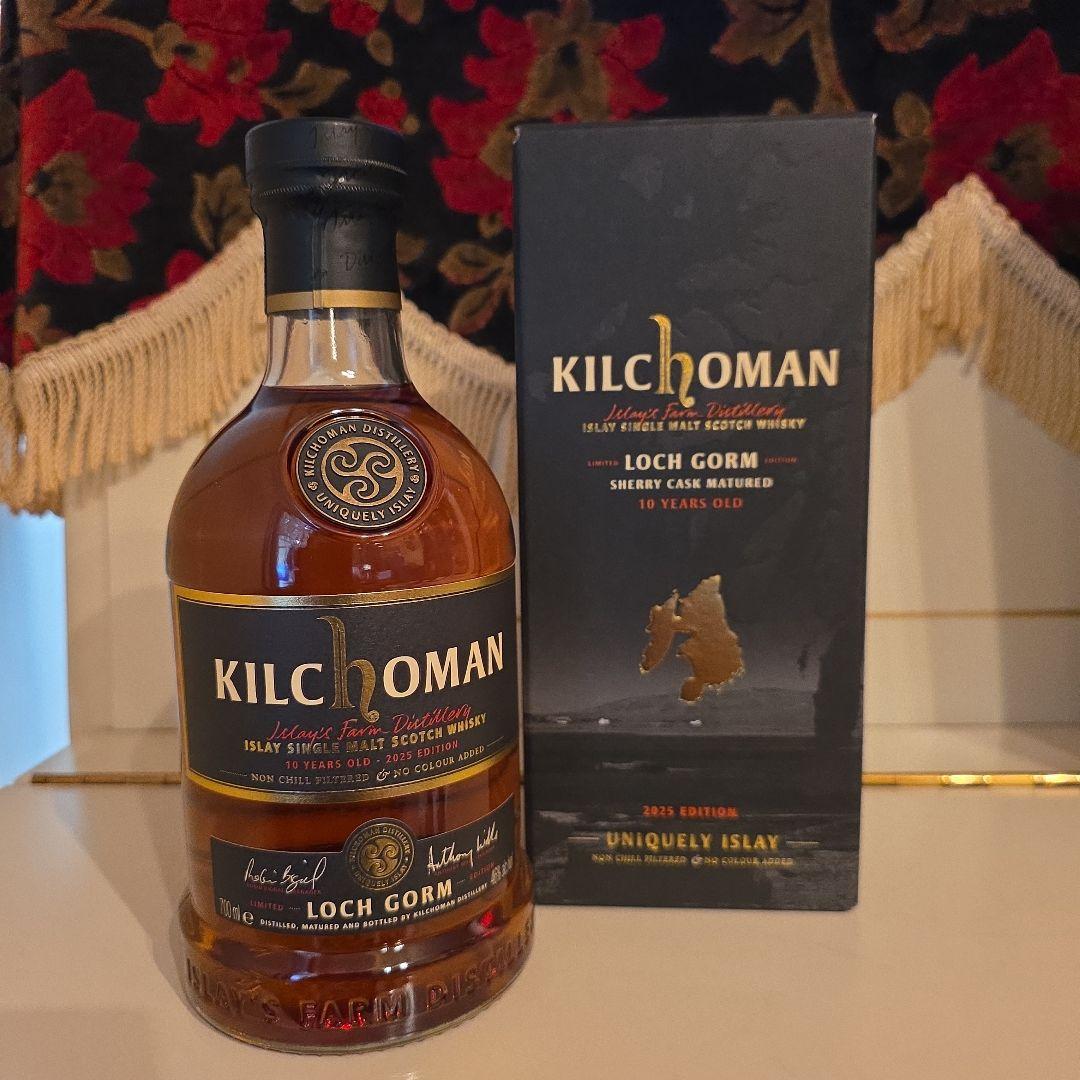 キルホーマン ロッホゴルム 10年 2025 シェリーカスク 13800円 !
