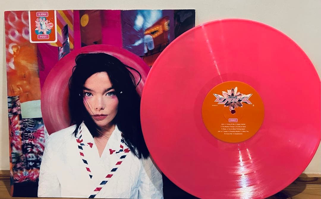Bjork POST 初回限定ピンク盤 レコード