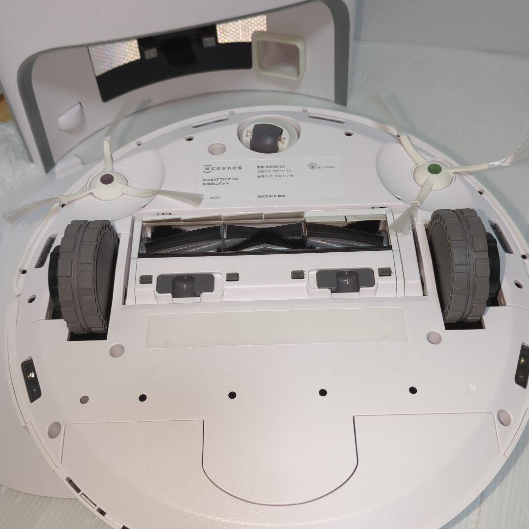 【美品】エコバックスDEEBOT T10 PLUS床掃除ロボット 水拭き機能付き