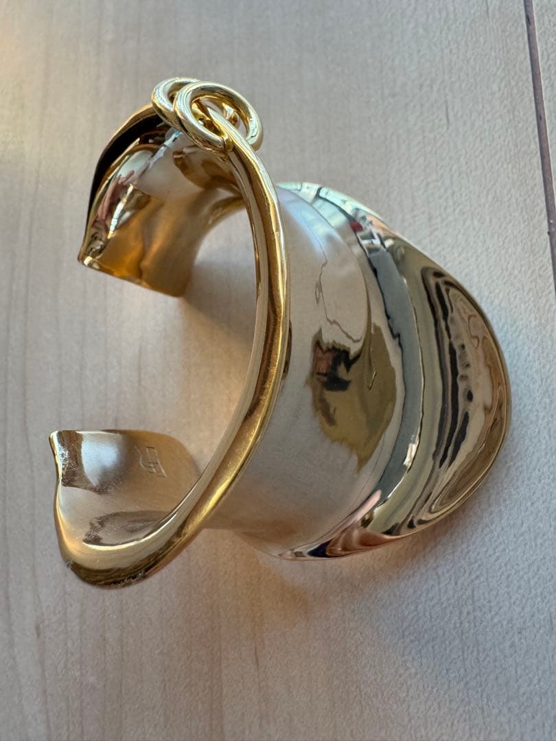 ETRE TOKYO ディストーションカーブフォームリングバングル美品