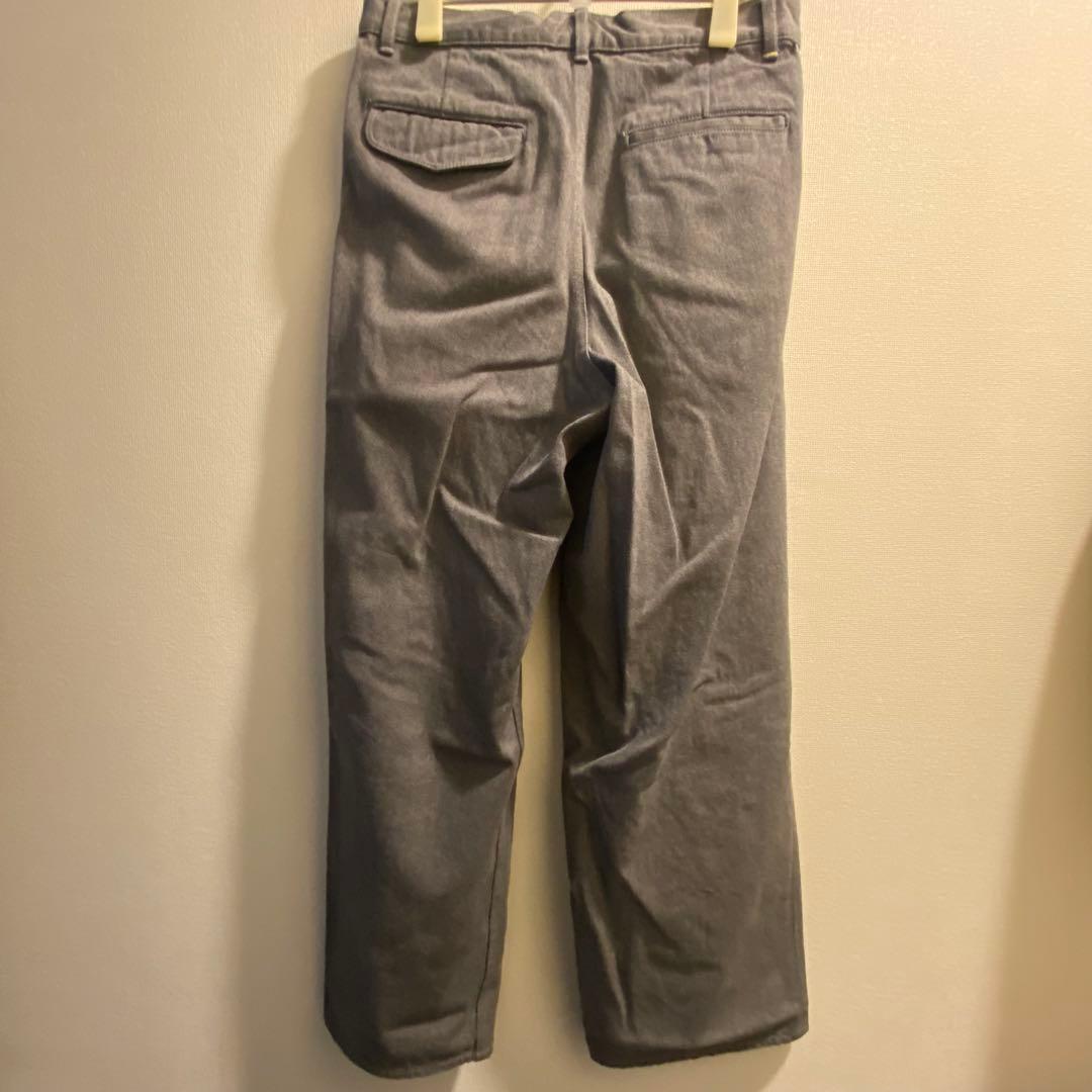 Graphpaper Denim TwoTuck Pants グレー 1