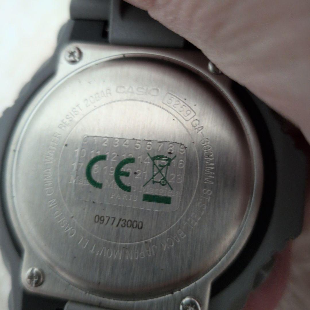 クリスマス価格レアG-SHOCK メゾンマルジェラ コラボ腕時計今週削除