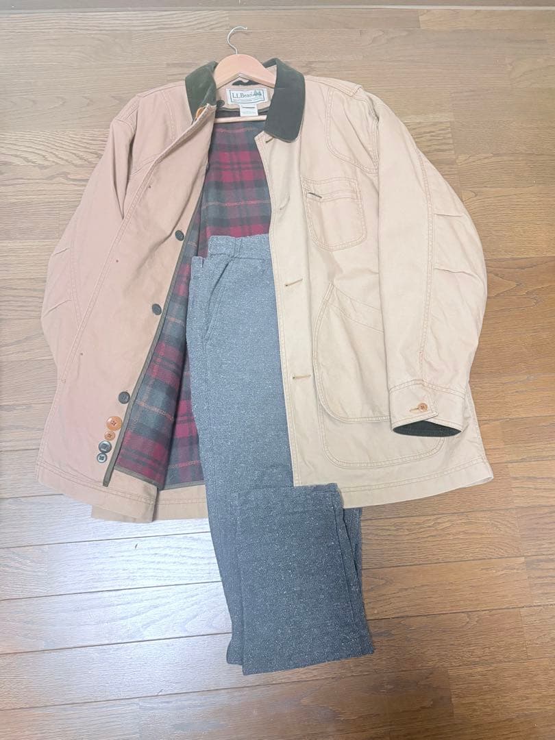 未使用品　L.L.Bean フィールドコート　ウールライナー